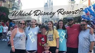 Choosing which Disney Resorts