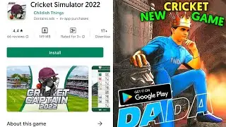 🤩New Cricket Game Launched | Full Review | Cricket Simulator 2022 | New Cricket Gameplay