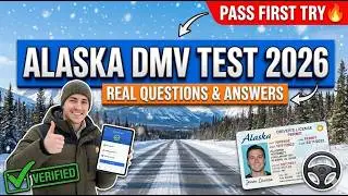 ALASKA DMV QUESTIONS  ANSWERS 2025 LATEST UPDATE6