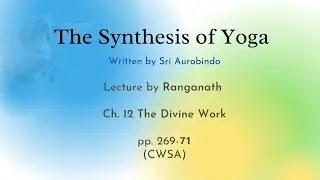 Lecture series on Sri Aurobindo's Synthesis of Yoga (by Ranganath), pp 269-217