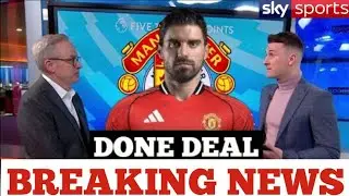 RUBEN NEVES JOINS MANCHESTER UNITED! JANUARY MIDFIELD DEAL SEALED! SKY SPORTS NEWS REPORTS  DEAL!