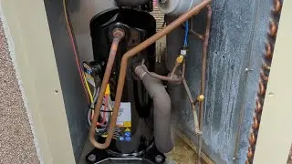Compressor replacement on wall mount unit