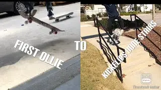 ONE YEAR SKATE PROGRESSION (2020)