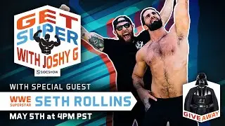 Get Super With Joshy G and WWE Superstar Seth Rollins | #StayinsideShow