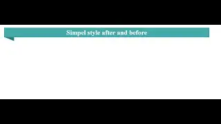 css after and before,how to use before and after css
