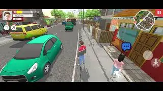 Looking at the traffic (ojol life)!.