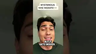 Mysterious Nike Website! 👀 #nike #nft #nfts #web3 #crypto #cryptocurrency #launch #bitcoin #eth