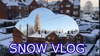 Snow vlog | Snowfall 2021 | First Snow of 2021 UK |