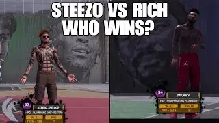 I PLAYED STEEZO THE GOD (THE BEST DRIBBLER IN 2K18)