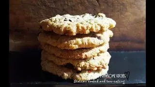 WORLDS BEST CHEWY VEGAN COCONUT OATMEAL COOKIES  | Connie's RAWsome kitchen - ASMR KITCHEN SOUNDS