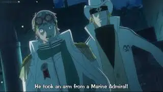 Garp and Sengouku talks about former admiral  Z and his past