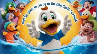 Fun Duck Rhyme for Kids! 🎶 Quack, Splash, and Sing Along! 🦆✨