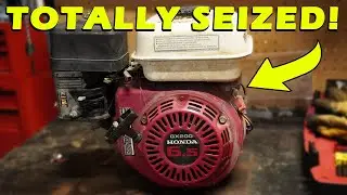 Seized Honda GX200 Teardown
