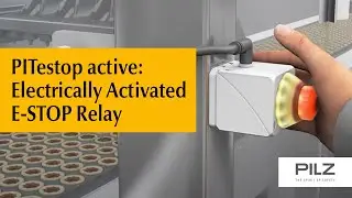 Electrically Activated E-STOP Pushbutton PITestop active | Pilz