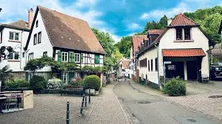 Weinheim Germany ,Beautiful city on the Bergstrasse (Bergstra&szlig;e) route【4K Walking Tour】
