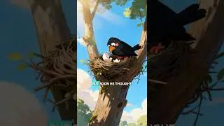 The Crow and The Snake 🐍 | Clever Crow&rsquo;s Plan | Moral Story for Kids
