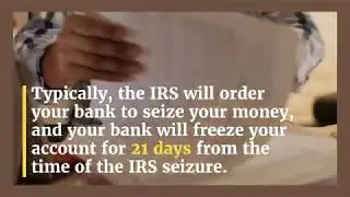 IRS Bank Levy Release | Tax Debt Help } Flat Fee Tax Relief