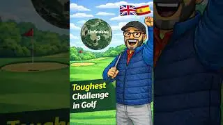 Camouflage Golf Ball Challenge ⛳ Can I play a Round Without Losing One? Reto Bola de Golf Camuflada