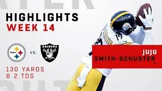 JuJu Smith-Schuster Highlights vs. Raiders