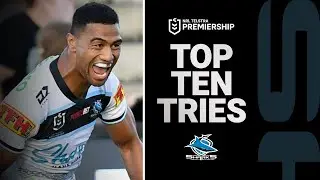 NRL Highlights | The Top 10 tries by the Sharks in season 2021 | NRL Telstra Premiership