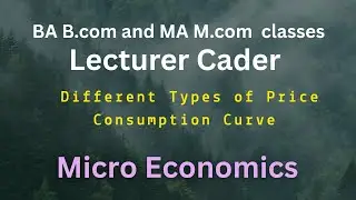 Different Types of Price Consumption Curve