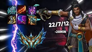 complete 1v9 with on-hit akshan | YamatosDeath