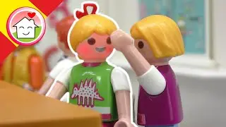 Playmobil en español Lena está enferma - La Familia Hauser