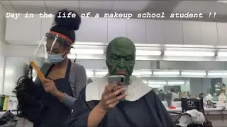 Day in the life of a makeup school student! | SPFX 201