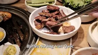 Gấu Mèo ở Sài Gòn: Buffet Nướng Hàn Quốc 399K + VAT