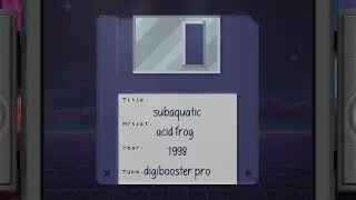 subaquatic by acid frog
