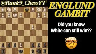 Englund Gambit Queen Trap: White can still win??