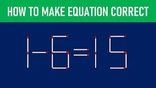 Match Stick Puzzle 019  #matchstick #puzzle #quiz #mathiqtest #braingame #brainteaser #education