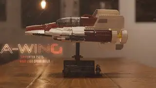 LEGO A-WING STARFIGHTER 75275 SPEED BUILD - STAR WARS ULTIMATE COLLECTORS SERIES (4K)