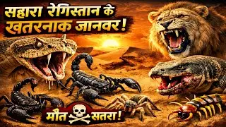 10 dangerous animals of the Sahara Desert