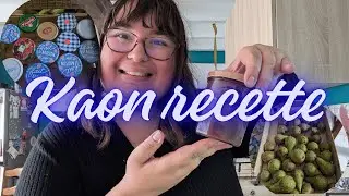 #asmr Kaon recette COMPOTE DE POIRE 🍐