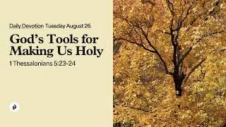 God&rsquo;s Tools for Making Us Holy &ndash; Daily Devotional