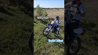 First impression of the Yamaha Wr250f? Great all use dirtbike! #yamaha #Wr250f #dirtbike #wheelie