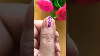 simple nail art #viral #nailart #nails #trending #shortsfeed #youtube #viralnailart #shorts #artist