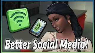 Social Media Mod! | The Sims 4 (by KawaiiStacie)