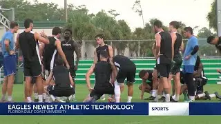 GPS technology enhancing FGCU men's soccer training