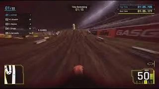 Racing a Honda cr250 2stroke dirt bike in Monster Energy SuperCross25 Championship