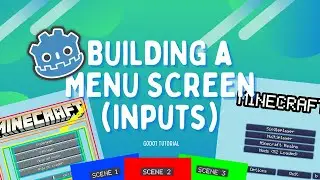 Building a Menu Screen (Inputs) in Godot