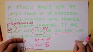 Find Initial Velocity | Projectile Motion Worked Example Class 1 | Doc Physics