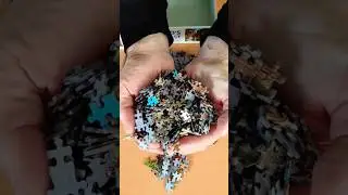 ASMR🌈 Oddly Satisfying Jigsaw Puzzle Sound #oddlysatisfying