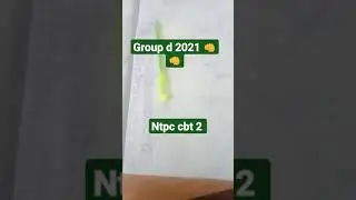 group d preparation 2021 || Ntpc cbt 2 preparation 2021 || #shorts, #motivation