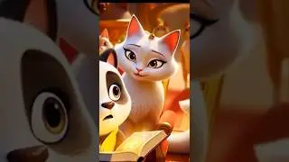 Will the little panda be able to save the cat queen? 🥺 ✨
