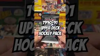 1990-91 Upper Deck #Hockey pack opening #waxingjunk #junkwax #hockeycards #nhl
