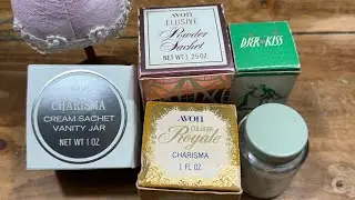 Avon Calling ! Thrift haul. Wait till you see what&rsquo;s inside. Vanity Bottles 
