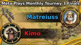 Age of Mythology: Matreiuss vs Kimo - Meta Plays Monthly Tournament #3 - Finals