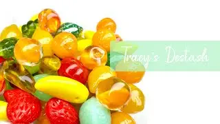 Tracy’s Destash Bead Haul Unboxing! 🍓🍇🍎🍊🍋🍐🥭